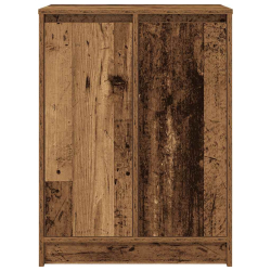 Szafka na buty Stare drewno 57x34x76 cm Drewno klejone