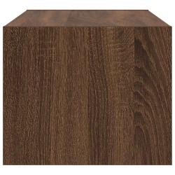 Szafki RTV 2 szt. Brązowy dąb 60x31x25,5 cm Drewno klejone
