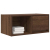 Szafki RTV 2 szt. Brązowy dąb 60x31x25,5 cm Drewno klejone