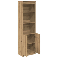 Komoda Artisan Dąb 50x35x180 cm Drewno klejone