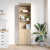 Komoda Sonoma Oak 50x35x180 cm Drewno klejone