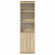 Komoda Sonoma Oak 50x35x180 cm Drewno klejone