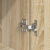 Komoda Sonoma Oak 50x35x180 cm Drewno klejone