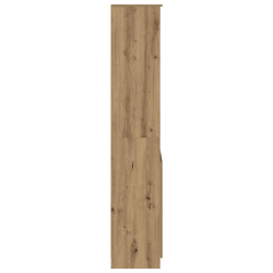 Komoda Artisan Dąb 70x35x180 cm Drewno klejone
