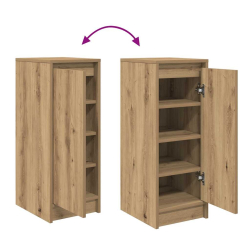 Szafka na buty Artisan Oak 29,5x34x76 cm Drewno klejone