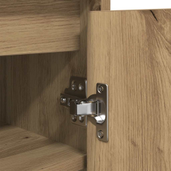 Szafka na buty Artisan Oak 29,5x34x76 cm Drewno klejone