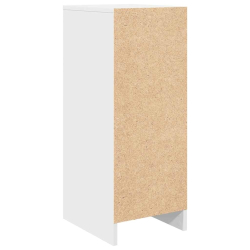 Szafka na buty Biała 29,5x34x76 cm Drewno klejone