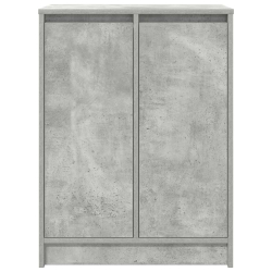 Szafka na buty Beton Szary 57x34x76 cm Drewno klejone