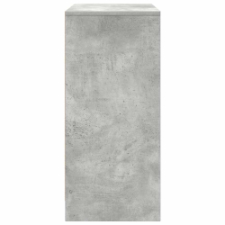 Szafka na buty Beton Szary 57x34x76 cm Drewno klejone