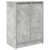 Szafka na buty Beton Szary 57x34x76 cm Drewno klejone