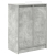 Szafka na buty Beton Szary 57x34x76 cm Drewno klejone