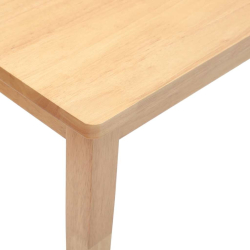 Ławka 110 cm Drewno lite Guma