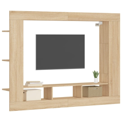 Szafka pod telewizor, dąb sonoma, 152x22x113 cm