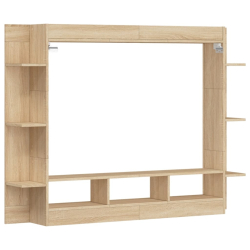 Szafka pod telewizor, dąb sonoma, 152x22x113 cm