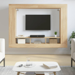 Szafka pod telewizor, dąb sonoma, 152x22x113 cm