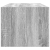 Szafki RTV 2 szt. Szary Sonoma 80x31x25,5 cm Drewno klejone