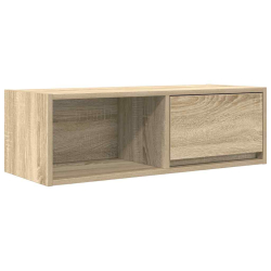 Szafki RTV 2 szt. Dąb Sonoma 80x31x25,5 cm Drewno klejone