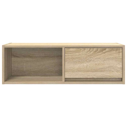 Szafki RTV 2 szt. Dąb Sonoma 80x31x25,5 cm Drewno klejone