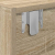 Szafki RTV 2 szt. Dąb Sonoma 80x31x25,5 cm Drewno klejone