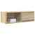 Szafki RTV 2 szt. Dąb Sonoma 80x31x25,5 cm Drewno klejone