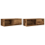 Szafki RTV 2 szt. Stare drewno 80x31x25,5 cm Drewno klejone