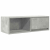 Szafka RTV Betonowa Szara 80x31x25,5 cm Drewno klejone