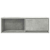 Szafka RTV Betonowa Szara 80x31x25,5 cm Drewno klejone