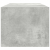 Szafka RTV Betonowa Szara 80x31x25,5 cm Drewno klejone