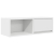 Szafki pod TV 2 szt. Białe 80x31x25,5 cm Drewno klejone