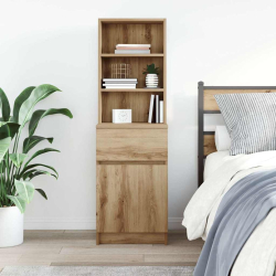 Szafka nocna Artisan Oak 39x35x125 cm Drewno klejone