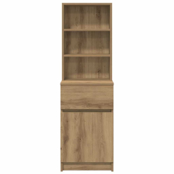 Szafka nocna Artisan Oak 39x35x125 cm Drewno klejone