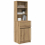 Szafka nocna Artisan Oak 39x35x125 cm Drewno klejone