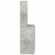 Szafka nocna Beton Szary 39x35x125 cm Drewno klejone