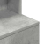 Szafka nocna Beton Szary 39x35x125 cm Drewno klejone