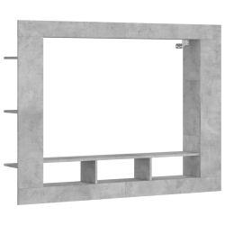 Szafka pod TV, szarość betonu, 152x22x113 cm
