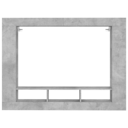Szafka pod TV, szarość betonu, 152x22x113 cm