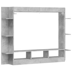 Szafka pod TV, szarość betonu, 152x22x113 cm