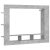Szafka pod TV, szarość betonu, 152x22x113 cm