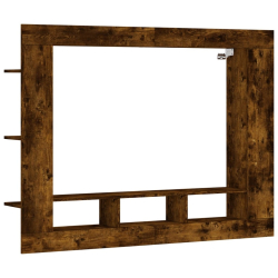 Szafka pod telewizor, przydymiony dąb, 152x22x113 cm