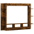 Szafka pod telewizor, przydymiony dąb, 152x22x113 cm