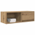 Szafka RTV Artisan Oak 80x31x25,5 cm Drewno klejone