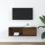 Szafka RTV Brązowy Dąb 80x31x25,5 cm Drewno klejone