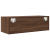 Szafka RTV Brązowy Dąb 80x31x25,5 cm Drewno klejone