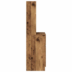 Szafka nocna Stare drewno 39x35x125 cm Drewno klejone