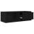 Szafka RTV Czarny Dąb 80x31x25,5 cm Drewno klejone