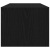 Szafka RTV Czarny Dąb 80x31x25,5 cm Drewno klejone