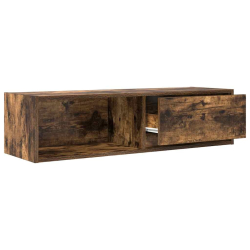 Szafki RTV 2 szt. Dąb wędzony 100x31x25,5 cm Drewno klejone
