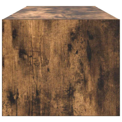 Szafki RTV 2 szt. Dąb wędzony 100x31x25,5 cm Drewno klejone
