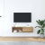 Szafka RTV Artisan Oak 100x31x25,5 cm Drewno klejone