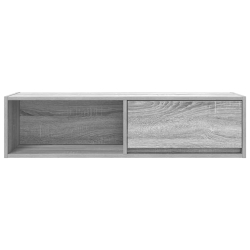 Szafki RTV 2 szt. Szary Sonoma 100x31x25,5 cm Drewno klejone